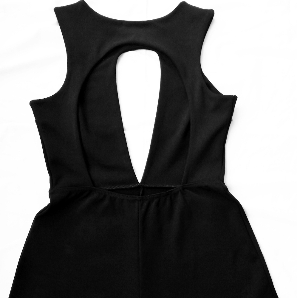 Open back Romper